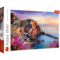 1500 Piece Jigsaw Puzzles, View of Manarola, Ocean Paradise, Italy, Coastal City, Adult Puzzles, Trefl 26137